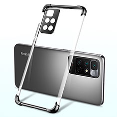 Ultra-thin Transparent TPU Soft Case Cover H01 for Xiaomi Redmi 10 (2022) Black