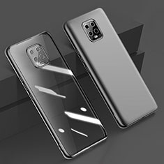 Ultra-thin Transparent TPU Soft Case Cover H01 for Xiaomi Redmi 10X Pro 5G Black