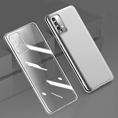 Ultra-thin Transparent TPU Soft Case Cover H01 for Xiaomi Redmi 9T 4G Clear