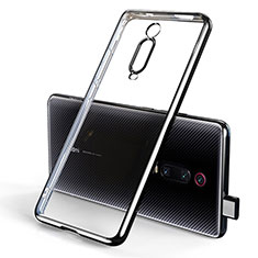 Ultra-thin Transparent TPU Soft Case Cover H01 for Xiaomi Redmi K20 Pro Black