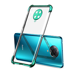 Ultra-thin Transparent TPU Soft Case Cover H01 for Xiaomi Redmi K30 Pro 5G Green