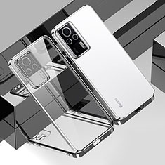Ultra-thin Transparent TPU Soft Case Cover H01 for Xiaomi Redmi K60E 5G Silver