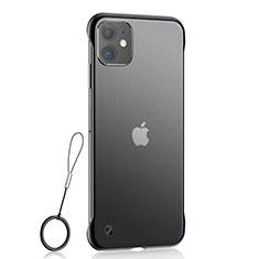 Ultra-thin Transparent TPU Soft Case Cover H02 for Apple iPhone 11 Black