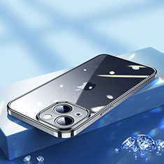 Ultra-thin Transparent TPU Soft Case Cover H02 for Apple iPhone 13 Mini Black