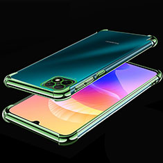 Ultra-thin Transparent TPU Soft Case Cover H02 for Huawei Enjoy 20 5G Green