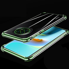Ultra-thin Transparent TPU Soft Case Cover H02 for Huawei Enjoy 20 Plus 5G Green