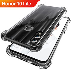 Ultra-thin Transparent TPU Soft Case Cover H02 for Huawei Honor 10 Lite Gray
