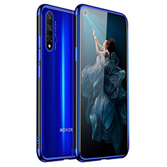 Ultra-thin Transparent TPU Soft Case Cover H02 for Huawei Honor 20S Blue