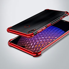 Ultra-thin Transparent TPU Soft Case Cover H02 for Huawei Honor 8X Max Red