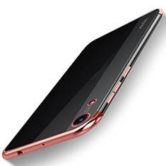 Ultra-thin Transparent TPU Soft Case Cover H02 for Huawei Honor Play 8A Rose Gold