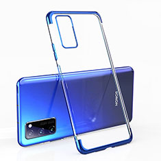 Ultra-thin Transparent TPU Soft Case Cover H02 for Huawei Honor V30 5G Blue