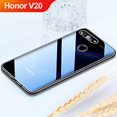 Ultra-thin Transparent TPU Soft Case Cover H02 for Huawei Honor View 20 Black