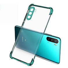 Ultra-thin Transparent TPU Soft Case Cover H02 for Huawei Mate 40 Lite 5G Green