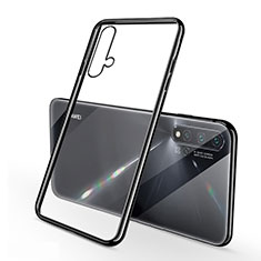 Ultra-thin Transparent TPU Soft Case Cover H02 for Huawei Nova 5 Black