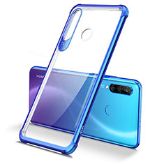 Ultra-thin Transparent TPU Soft Case Cover H02 for Huawei P30 Lite XL Blue