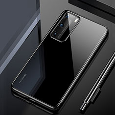Ultra-thin Transparent TPU Soft Case Cover H02 for Huawei P40 Pro Black