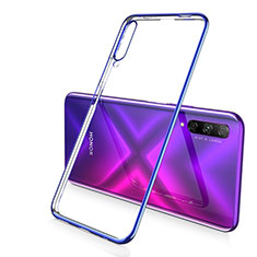 Ultra-thin Transparent TPU Soft Case Cover H02 for Huawei Y9s Blue