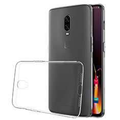 Ultra-thin Transparent TPU Soft Case Cover H02 for OnePlus 6T Clear