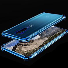 Ultra-thin Transparent TPU Soft Case Cover H02 for OnePlus 7T Pro 5G Blue