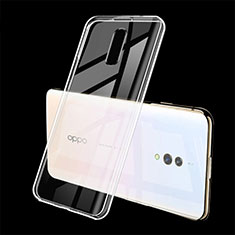 Ultra-thin Transparent TPU Soft Case Cover H02 for Oppo K3 Clear