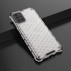 Ultra-thin Transparent TPU Soft Case Cover H02 for Samsung Galaxy A71 4G A715 White