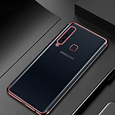 Ultra-thin Transparent TPU Soft Case Cover H02 for Samsung Galaxy A9s Rose Gold