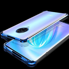 Ultra-thin Transparent TPU Soft Case Cover H02 for Vivo Nex 3 5G Blue
