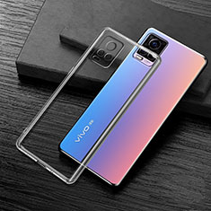 Ultra-thin Transparent TPU Soft Case Cover H02 for Vivo V20 Pro 5G Clear
