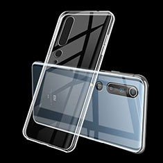 Ultra-thin Transparent TPU Soft Case Cover H02 for Xiaomi Mi 10 Clear