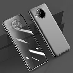 Ultra-thin Transparent TPU Soft Case Cover H02 for Xiaomi Mi 10i 5G Black