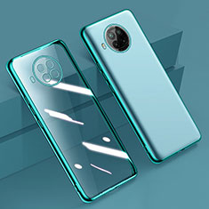 Ultra-thin Transparent TPU Soft Case Cover H02 for Xiaomi Mi 10T Lite 5G Green