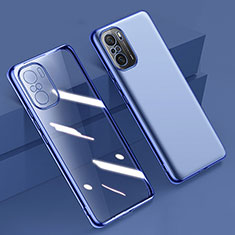 Ultra-thin Transparent TPU Soft Case Cover H02 for Xiaomi Mi 11i 5G Blue