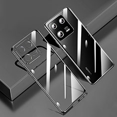 Ultra-thin Transparent TPU Soft Case Cover H02 for Xiaomi Mi 13 5G Black
