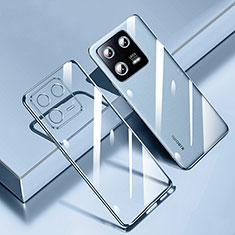 Ultra-thin Transparent TPU Soft Case Cover H02 for Xiaomi Mi 13 Pro 5G Blue