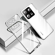 Ultra-thin Transparent TPU Soft Case Cover H02 for Xiaomi Mi 13 Pro 5G Silver