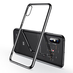 Ultra-thin Transparent TPU Soft Case Cover H02 for Xiaomi Mi 8 Explorer Black