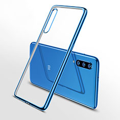 Ultra-thin Transparent TPU Soft Case Cover H02 for Xiaomi Mi 9 Lite Blue