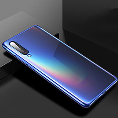 Ultra-thin Transparent TPU Soft Case Cover H02 for Xiaomi Mi A3 Blue