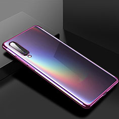 Ultra-thin Transparent TPU Soft Case Cover H02 for Xiaomi Mi A3 Rose Gold