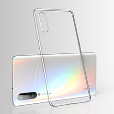 Ultra-thin Transparent TPU Soft Case Cover H02 for Xiaomi Mi A3 Silver
