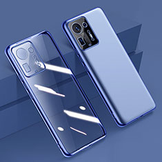 Ultra-thin Transparent TPU Soft Case Cover H02 for Xiaomi Mi Mix 4 5G Blue