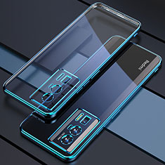 Ultra-thin Transparent TPU Soft Case Cover H02 for Xiaomi Poco F5 Pro 5G Blue