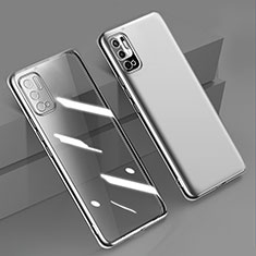 Ultra-thin Transparent TPU Soft Case Cover H02 for Xiaomi POCO M3 Pro 5G Silver
