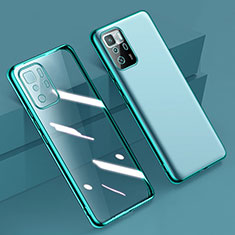 Ultra-thin Transparent TPU Soft Case Cover H02 for Xiaomi Poco X3 GT 5G Green