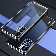 Ultra-thin Transparent TPU Soft Case Cover H02 for Xiaomi Redmi 10 4G Silver