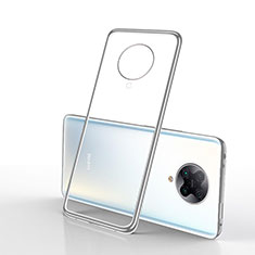 Ultra-thin Transparent TPU Soft Case Cover H02 for Xiaomi Redmi K30 Pro 5G Silver
