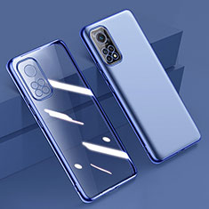 Ultra-thin Transparent TPU Soft Case Cover H02 for Xiaomi Redmi Note 11S 4G Blue