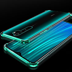 Ultra-thin Transparent TPU Soft Case Cover H02 for Xiaomi Redmi Note 8 Pro Green