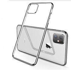 Ultra-thin Transparent TPU Soft Case Cover H03 for Apple iPhone 11 Silver