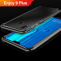 Ultra-thin Transparent TPU Soft Case Cover H03 for Huawei Enjoy 9 Plus Black